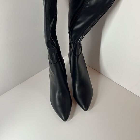 Jane and the Shoe Mabel Block Heel Tall Dress Boots size 9 - Picture 2 of 7